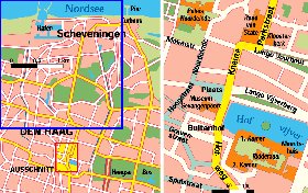 carte de La Haye