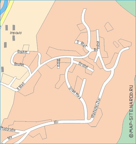 mapa de Gabrovo
