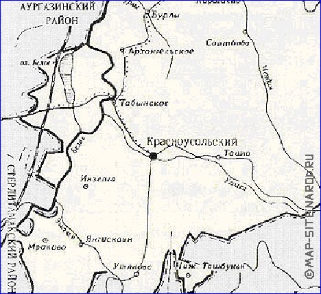 Карта гафурийского района башкортостан