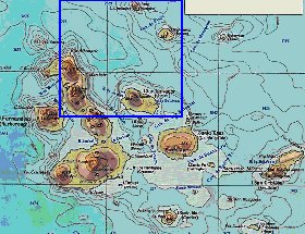 Fisica mapa de Galapagos