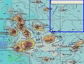 Fisica mapa de Galapagos