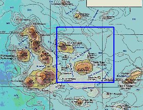 Fisica mapa de Galapagos