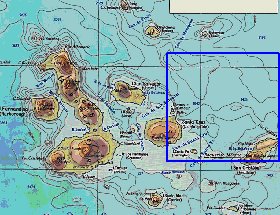 Fisica mapa de Galapagos