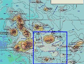 Fisica mapa de Galapagos