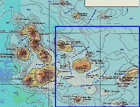 Fisica mapa de Galapagos