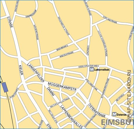 carte de Hambourg