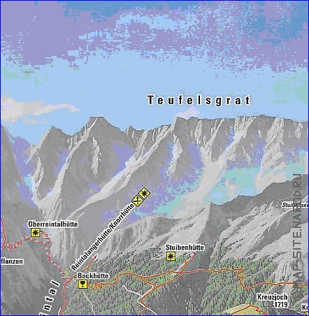 mapa de Garmisch-Partenkirchen em alemao