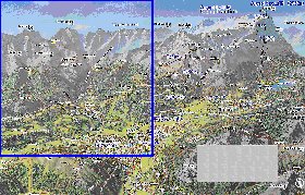 carte de Garmisch-Partenkirchen en allemand