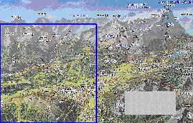 carte de Garmisch-Partenkirchen en allemand