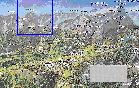 carte de Garmisch-Partenkirchen en allemand