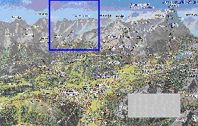 mapa de Garmisch-Partenkirchen em alemao