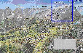 carte de Garmisch-Partenkirchen en allemand