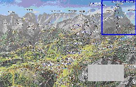 mapa de Garmisch-Partenkirchen em alemao