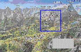 mapa de Garmisch-Partenkirchen em alemao