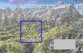 carte de Garmisch-Partenkirchen en allemand