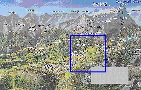 carte de Garmisch-Partenkirchen en allemand