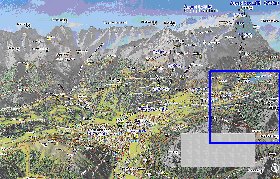 carte de Garmisch-Partenkirchen en allemand