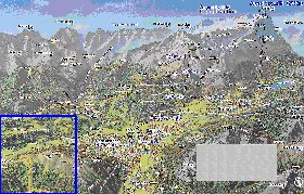 mapa de Garmisch-Partenkirchen em alemao