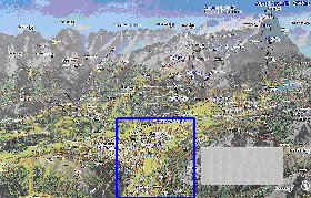 carte de Garmisch-Partenkirchen en allemand