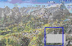 carte de Garmisch-Partenkirchen en allemand