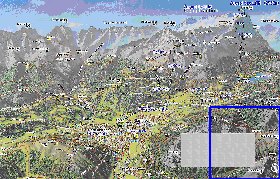 carte de Garmisch-Partenkirchen en allemand