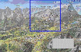 carte de Garmisch-Partenkirchen en allemand