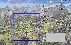 carte de Garmisch-Partenkirchen en allemand