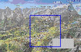 carte de Garmisch-Partenkirchen en allemand