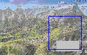 carte de Garmisch-Partenkirchen en allemand