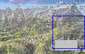 carte de Garmisch-Partenkirchen en allemand