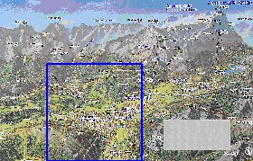 carte de Garmisch-Partenkirchen en allemand