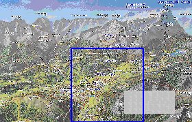 carte de Garmisch-Partenkirchen en allemand