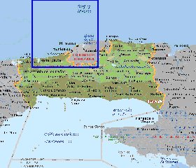 mapa de  provincia Provincia de La Habana