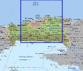 carte de  la province Province de La Habana