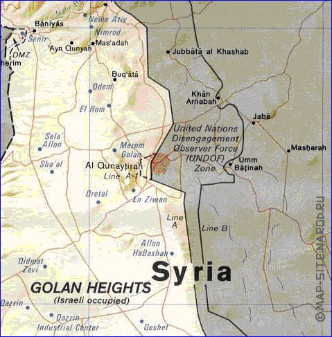 mapa de Colinas de Gola em ingles