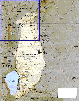 mapa de Colinas de Gola em ingles