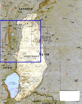 mapa de Colinas de Gola em ingles