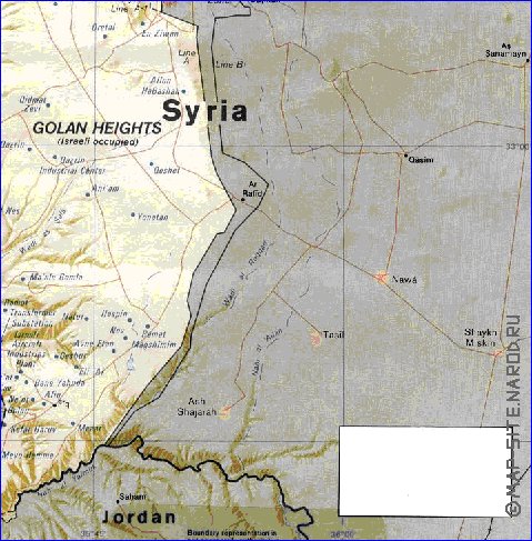 mapa de Colinas de Gola em ingles