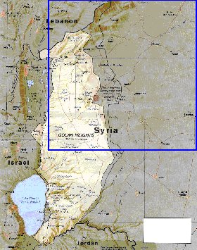 mapa de Colinas de Gola em ingles