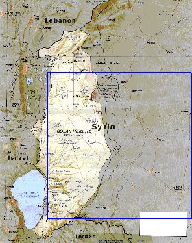 mapa de Colinas de Gola em ingles