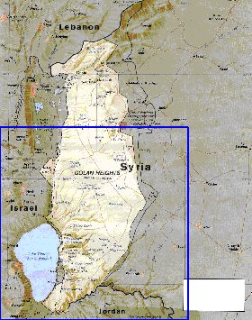 mapa de Colinas de Gola em ingles