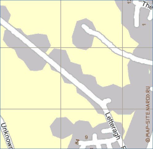 mapa de Galway em ingles