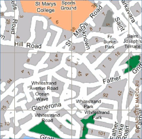 mapa de Galway em ingles