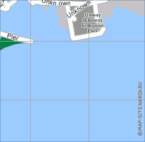 mapa de Galway em ingles