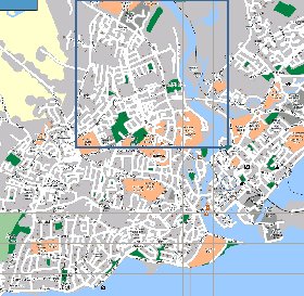 mapa de Galway em ingles