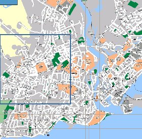 mapa de Galway em ingles