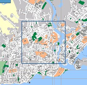 mapa de Galway em ingles