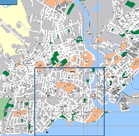 mapa de Galway em ingles