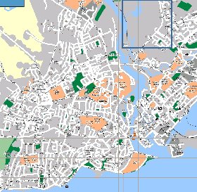 mapa de Galway em ingles