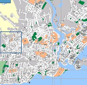 mapa de Galway em ingles